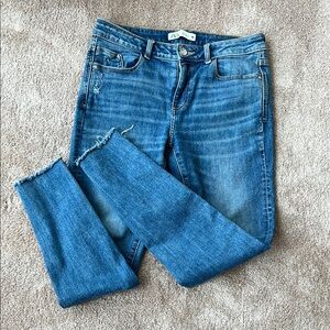 Zara Blue Skinny Jeans with Classic Denim Look